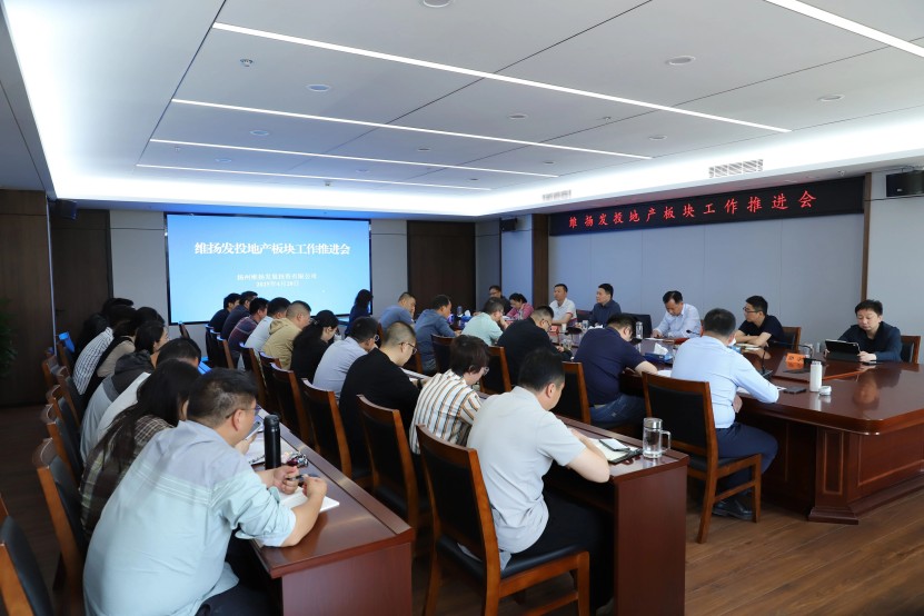 對(duì)標(biāo)地產(chǎn)先進(jìn)經(jīng)驗(yàn) 鍛造維投龍馬精神——維揚(yáng)發(fā)投召開地產(chǎn)板塊工作推進(jìn)會(huì)